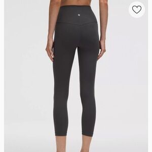Lululemon Align 21” Crop Gray Size 12
